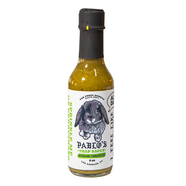 Pablo's Trap Sauce: Serrano-Tomatillo